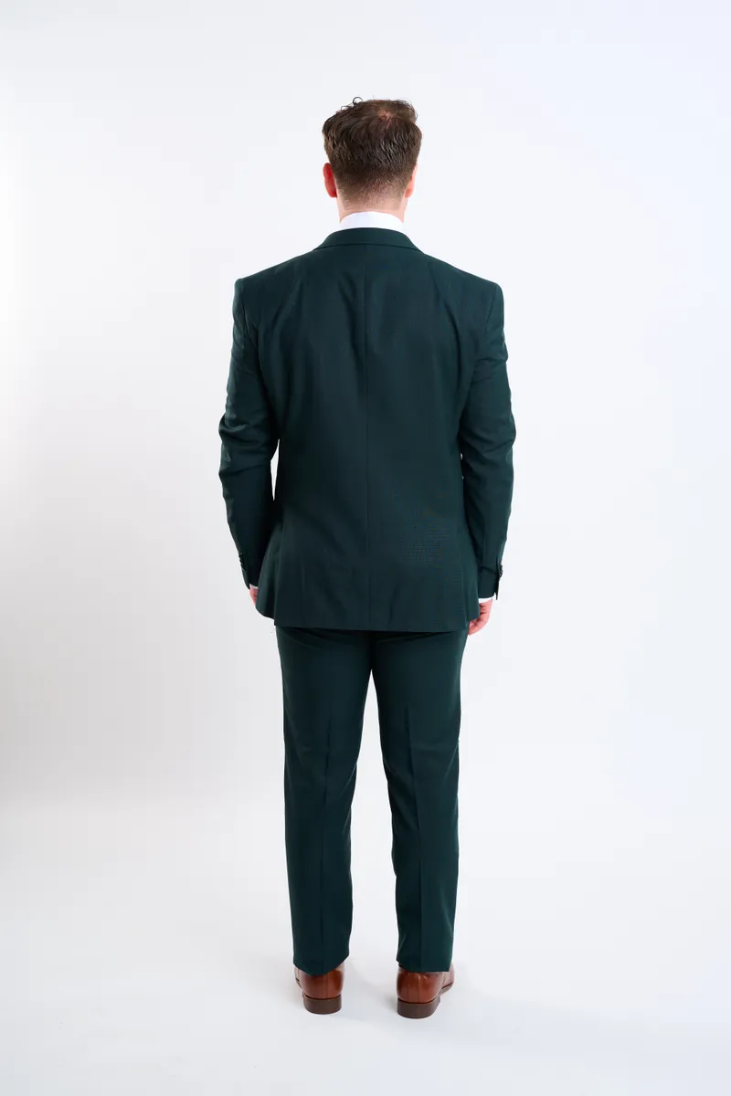 Traje verde jaspe